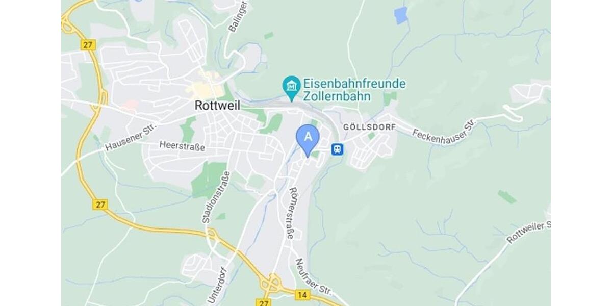 Dachgeschoßwohnung Rottweil - 2.5 Zimmer, 55 m&sup2;, 550&euro; | Angebot:25962221