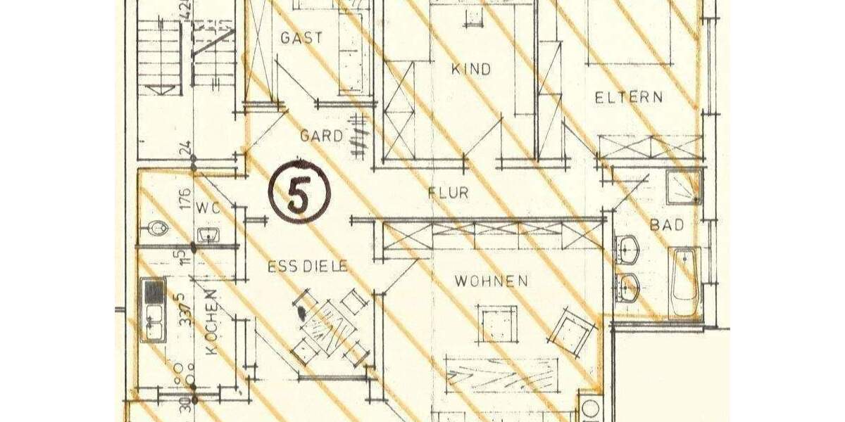 Etagenwohnung Rietheim-Weilheim Rietheim - 4 Zimmer, 107 m&sup2;, 230.000&euro; | Angebot:26015643