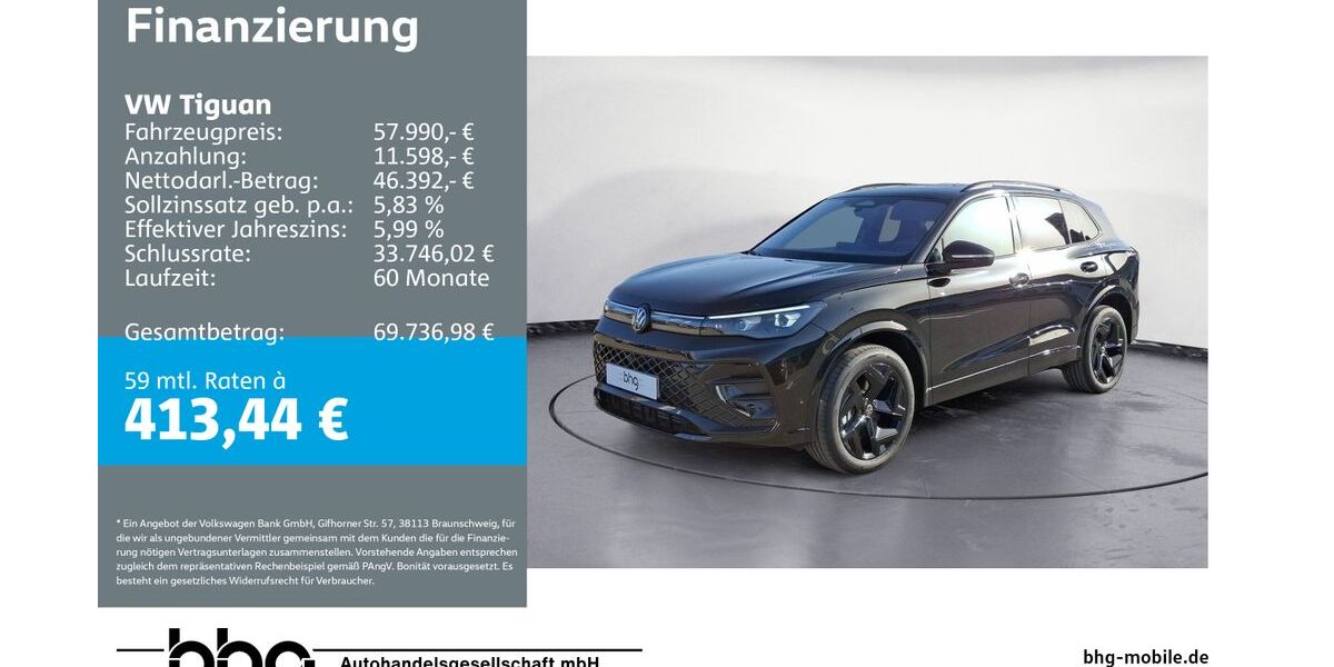 VW Tiguan 1.001 km 56.990 &euro; Rottweil 78628