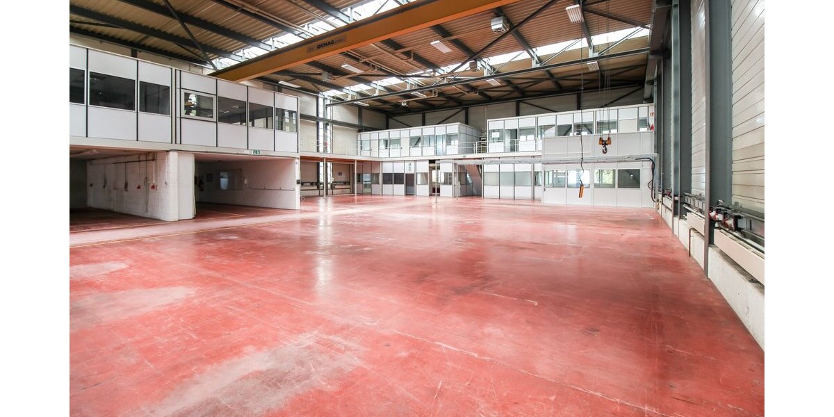 Attraktive Gewerbeimmobilie mit großer Produktionshalle & Büroflächen - Teilflächen möglich! - Gewerbeobjekt Zimmern | Angebot:22442116