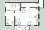 Etagenwohnung Bonndorf im Schwarzwald Bonndorf - 3 Zimmer, 98 m&sup2;, 438.000&euro; | Angebot:25669286