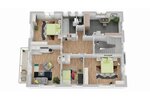 Lichtdurchflutete 4-Zimmer-Wohnung mit Balkon in Rottweil - Etagenwohnung Rottweil | Angebot:25126613