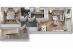 Etagenwohnung Villingen-Schwenningen Villingen - 2 Zimmer, 59 m&sup2;, 177.000&euro; | Angebot:26205589