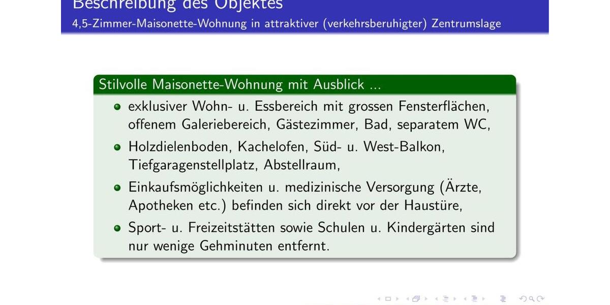 Maisonettenwohnung Bad Dürrheim - 4.5 Zimmer, 148 m&sup2;, 335.000&euro; | Angebot:24652716