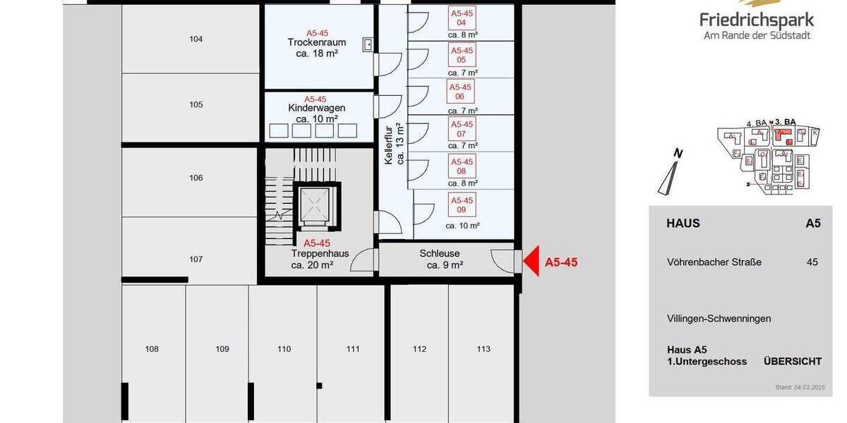 Etagenwohnung Villingen-Schwenningen Villingen - 3 Zimmer, 84 m&sup2;, 437.650&euro; | Angebot:25701424