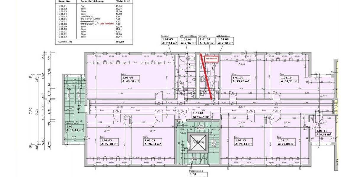 Gewerbeobjekt Villingen-Schwenningen Villingen - 8 Zimmer, 286 m&sup2;, 2.300&euro; | Angebot:25771332
