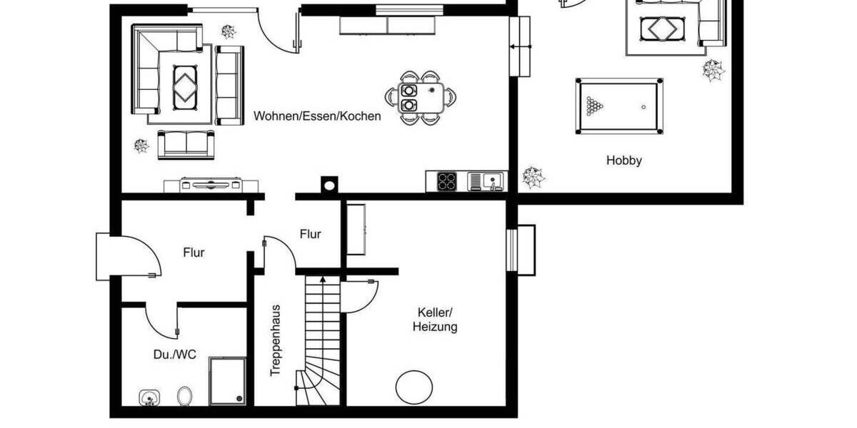 Einfamilienhaus Gunningen - 9 Zimmer, 235 m&sup2;, 799.000&euro; | Angebot:25662393