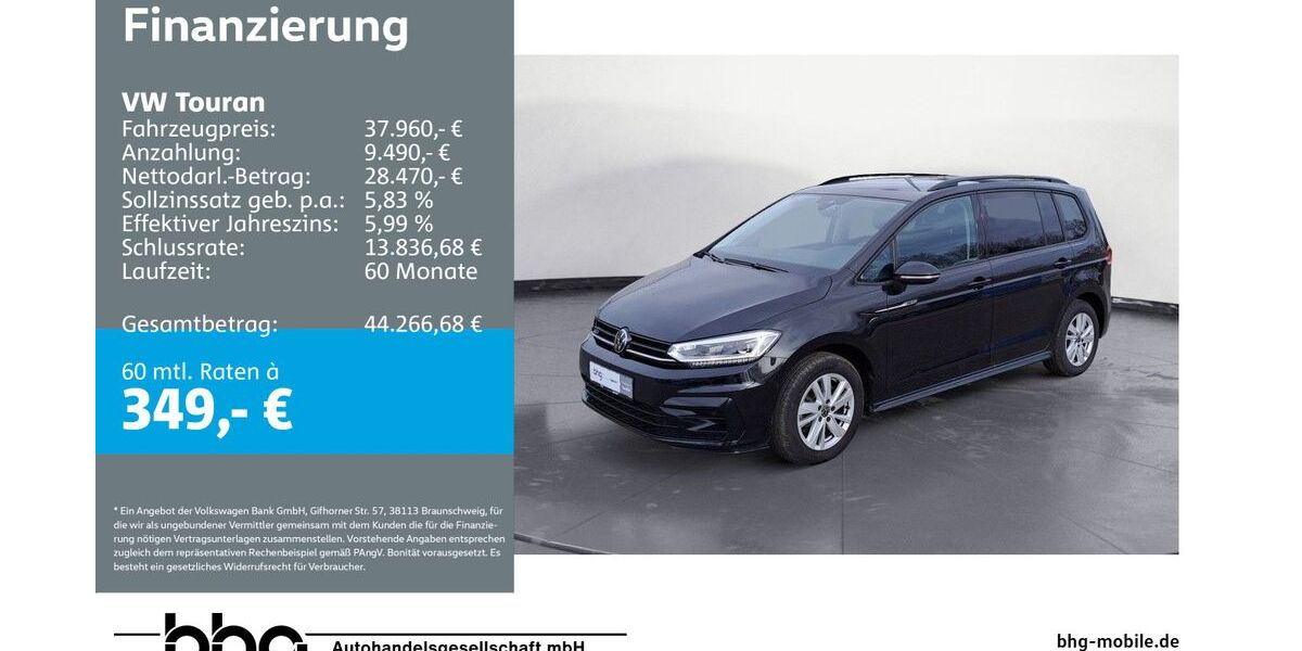 VW Touran 28.614 km 37.960 &euro; Rottweil 78628