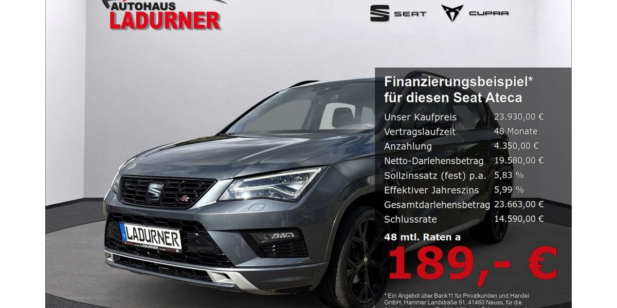 Seat Ateca 86.100 km 23.930 &euro; Villingen-Schwenningen 78052