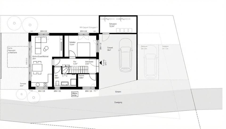 Einfamilienhaus Oberndorf am Neckar - 4 Zimmer, 109 m&sup2;, 1.800&euro; | Angebot:25281439