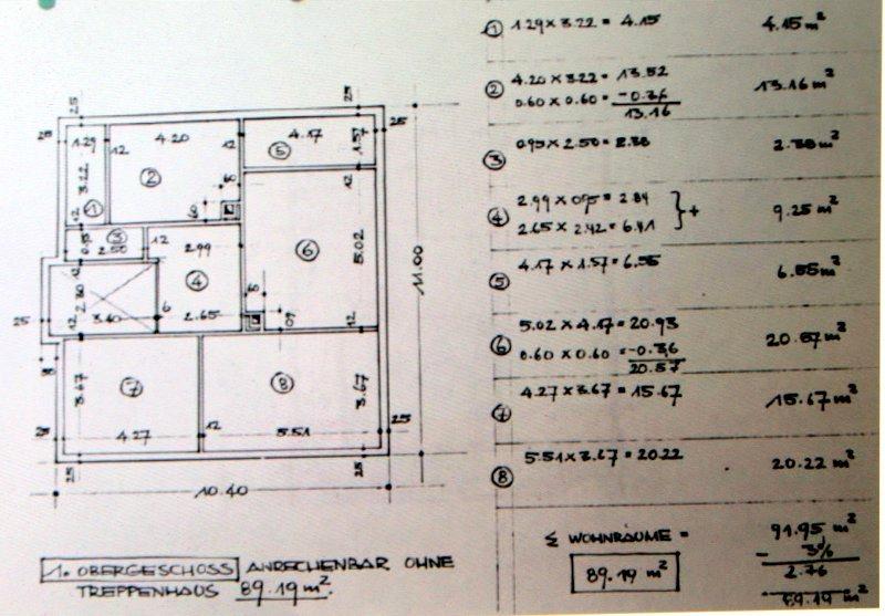 Etagenwohnung Villingen-Schwenningen Schwenningen - 3 Zimmer, 89 m&sup2;, 850&euro; | Angebot:26223645