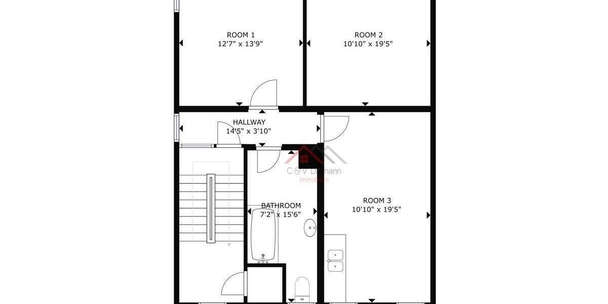 Etagenwohnung Tuttlingen - 2 Zimmer, 60 m&sup2;, 84.000&euro; | Angebot:25733255