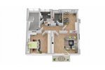 Charmante 3-Zimmer-Wohnung mit Balkon und Dachterrasse in Schramberg - Etagenwohnung Schramberg | Angebot:24982700