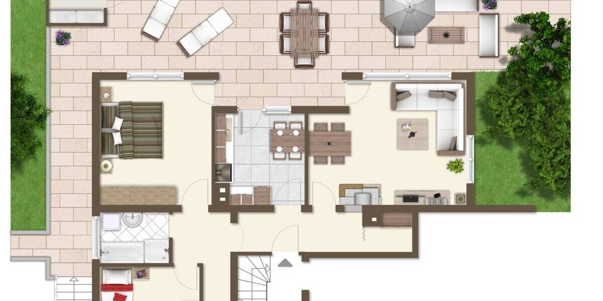 Etagenwohnung Rottweil - 4 Zimmer, 133 m&sup2;, 379.000&euro; | Angebot:26027987