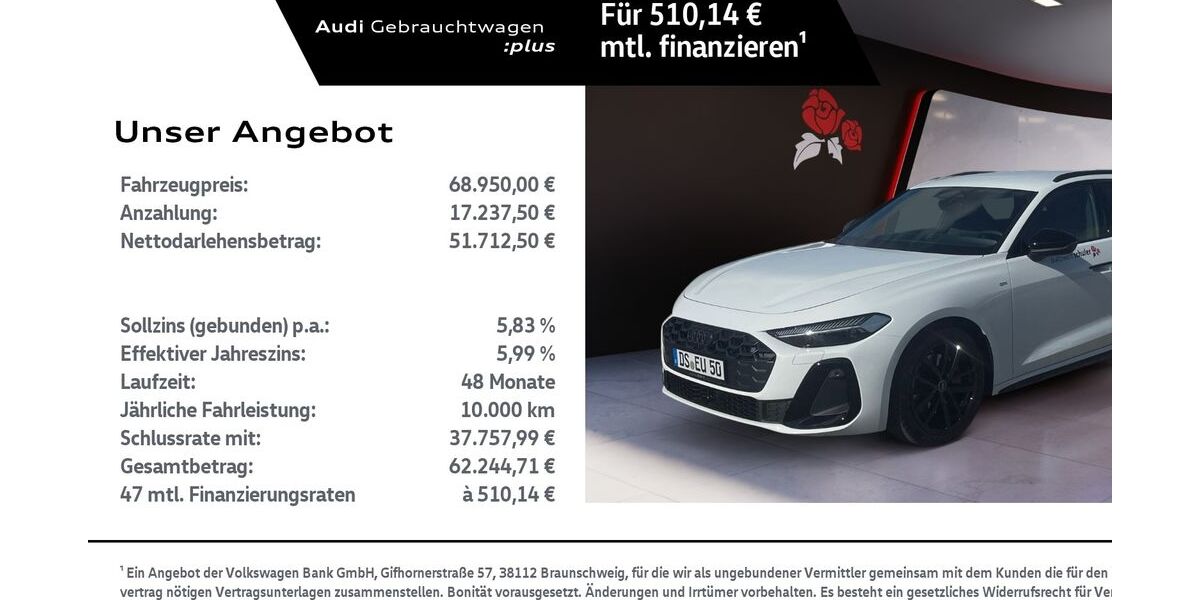 Audi A5 8.503 km 59.489 &euro; Donaueschingen 78166