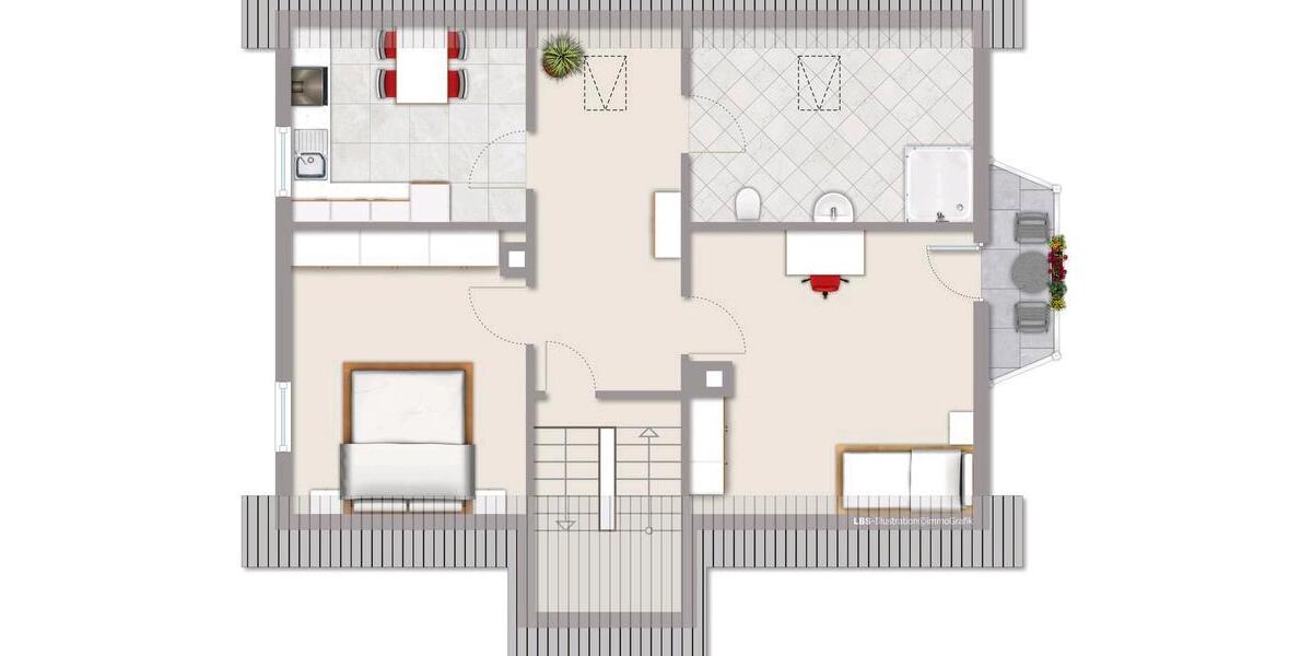 Einfamilienhaus Rottweil - 7 Zimmer, 160 m&sup2;, 1.450&euro; | Angebot:25925463