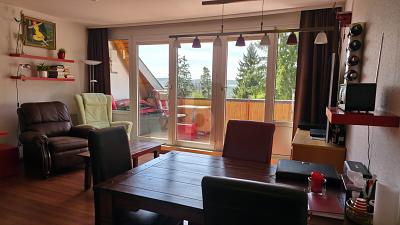 PANORAMA-PERLE IM HEILKLIMATISCHEN KURORT - Etagenwohnung Lenzkirch | Angebot:26918221