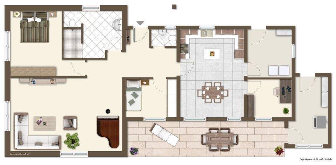 Einfamilienhaus Dunningen Seedorf - 5 Zimmer, 126 m&sup2;, 599.000&euro; | Angebot:25683385