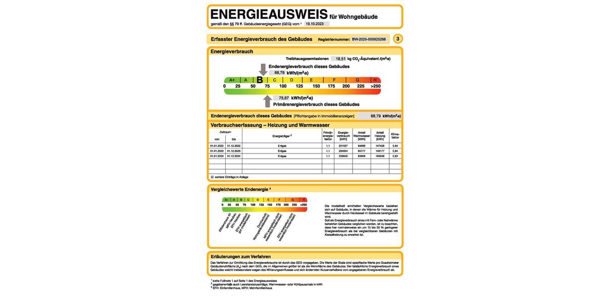 Etagenwohnung Furtwangen im Schwarzwald - 2 Zimmer, 46 m&sup2;, 620&euro; | Angebot:25216553