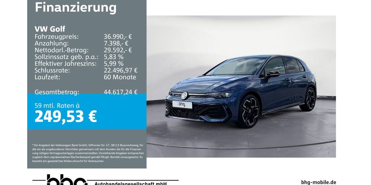 VW Golf 2.555 km 36.990 &euro; Rottweil 78628