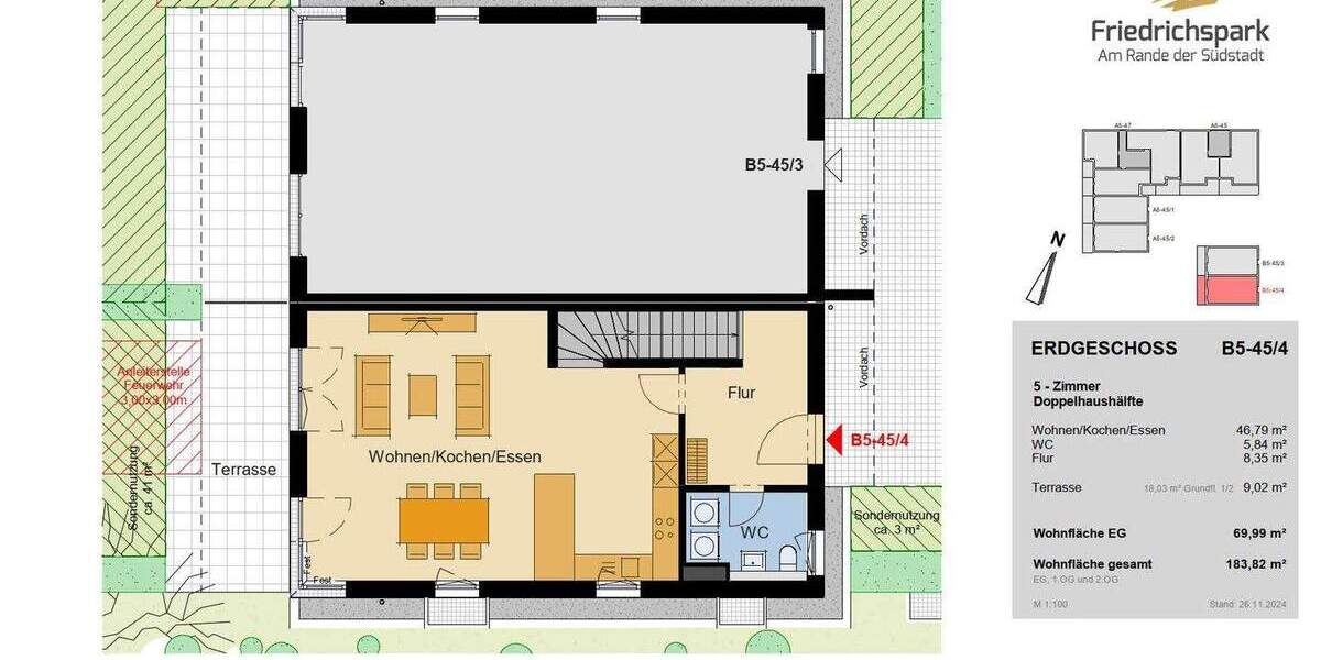 Mehrfamilienhaus, Wohnhaus Villingen-Schwenningen Villingen - 5 Zimmer, 184 m&sup2;, 866.200&euro; | Angebot:25701429