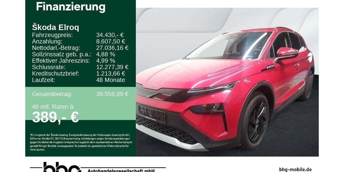 Skoda Elroq 15.397 km 34.430 &euro; Rottweil 78628