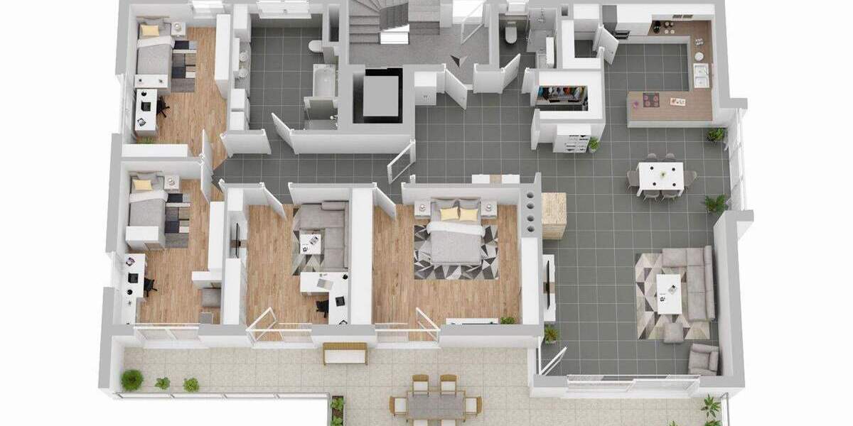 Etagenwohnung Villingen-Schwenningen Schwenningen - 5 Zimmer, 203 m&sup2;, 747.000&euro; | Angebot:25695899