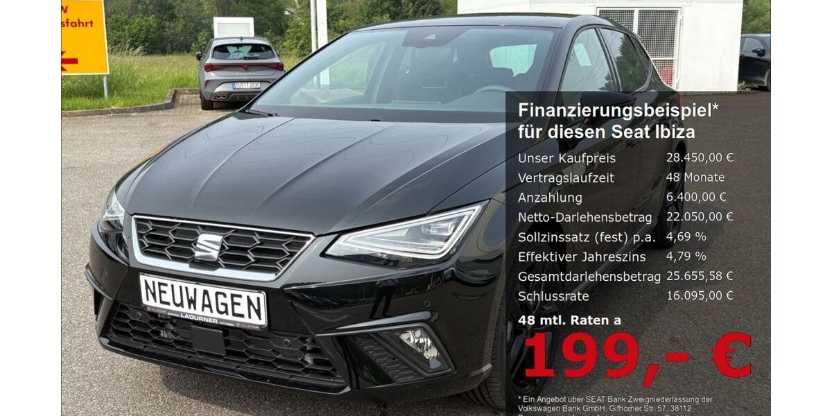 Seat Ibiza 2.000 km 28.450 &euro; Tuttlingen 78532
