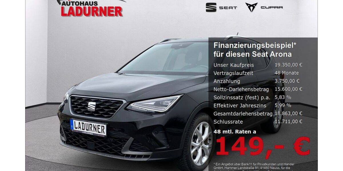 Seat Arona 43.650 km 19.350 &euro; Villingen-Schwenningen 78052
