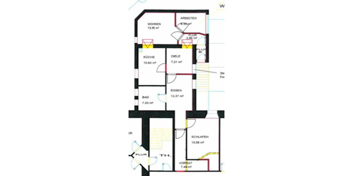 Etagenwohnung Geisingen - 3.5 Zimmer, 83 m&sup2;, 166.000&euro; | Angebot:25632824