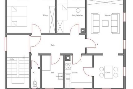 Wohnung Schramberg - 3.5 Zimmer, 80 m&sup2;, 580&euro; | Angebot:25181086