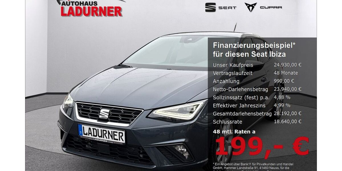 Seat Ibiza 8.990 km 24.930 &euro; Villingen-Schwenningen 78052