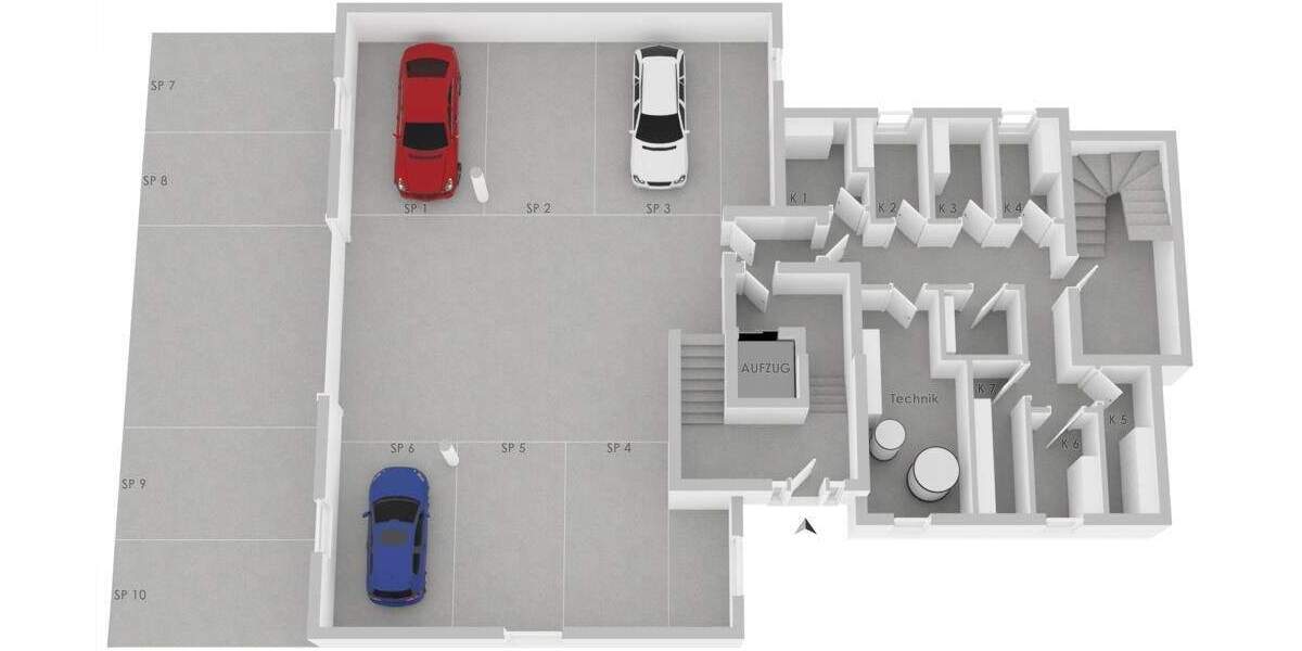 Etagenwohnung Villingen-Schwenningen Marbach - 2 Zimmer, 71 m&sup2;, 305.600&euro; | Angebot:25695906