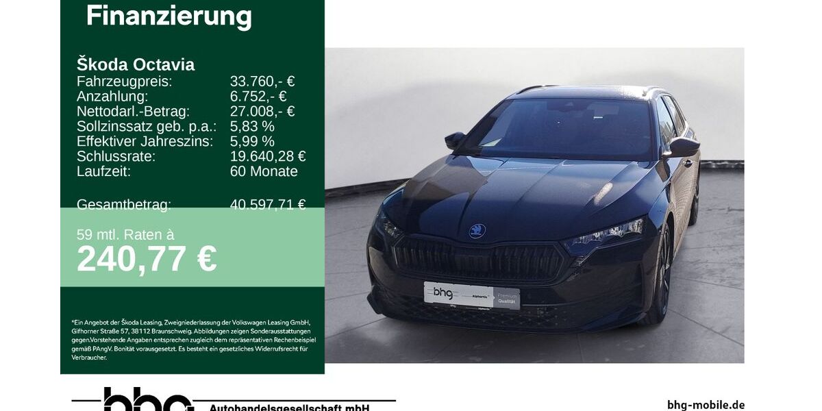 Skoda Octavia 17.544 km 33.760 &euro; Rottweil 78628