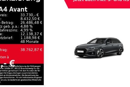 Audi A4 41.077 km 33.730 &euro; Rottweil 78628