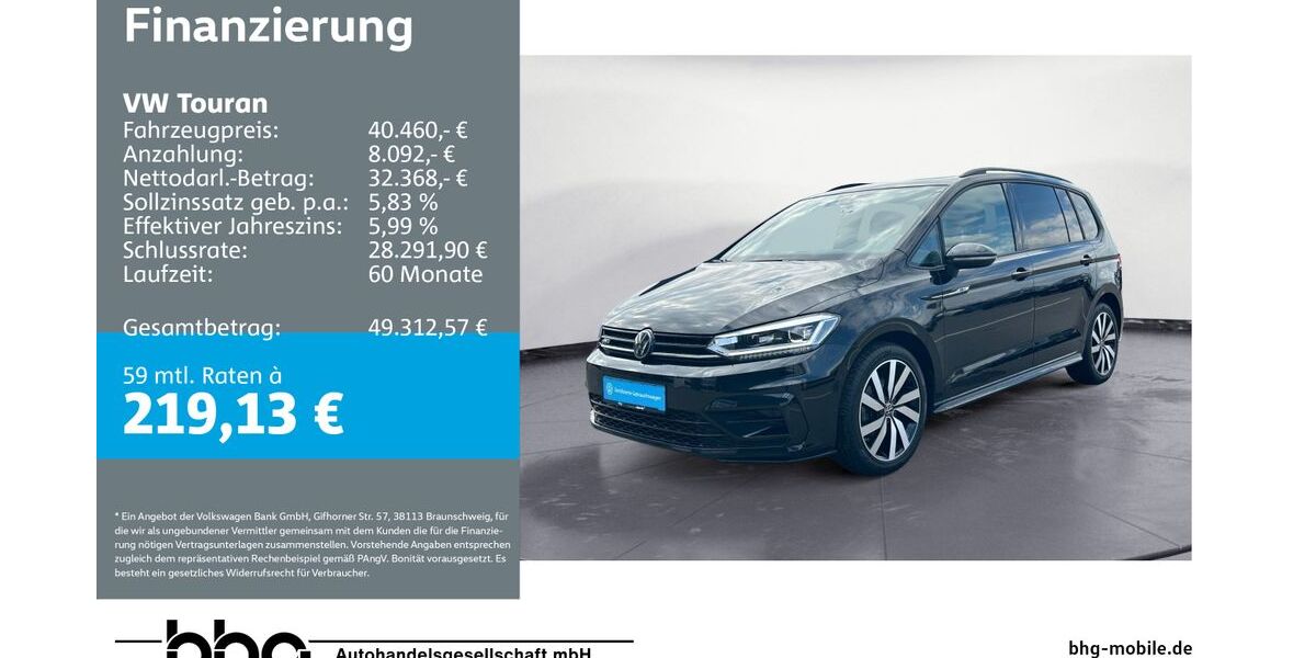 VW Touran 13.634 km 40.460 &euro; Rottweil 78628