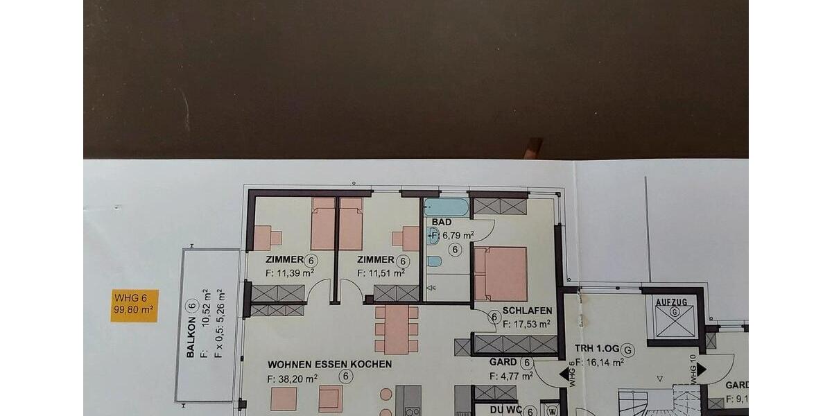 Etagenwohnung Böttingen - 4.5 Zimmer, 100 m&sup2;, 1.100&euro; | Angebot:25405698