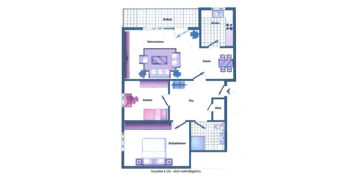 Etagenwohnung Brigachtal Kirchdorf - 3 Zimmer, 71 m&sup2;, 159.000&euro; | Angebot:25738319