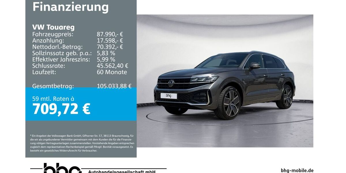 VW Touareg 9.999 km 87.990 &euro; Rottweil 78628
