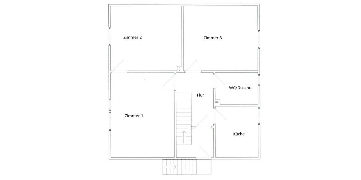 Etagenwohnung Schramberg - 3 Zimmer, 59 m&sup2;, 550&euro; | Angebot:25780842