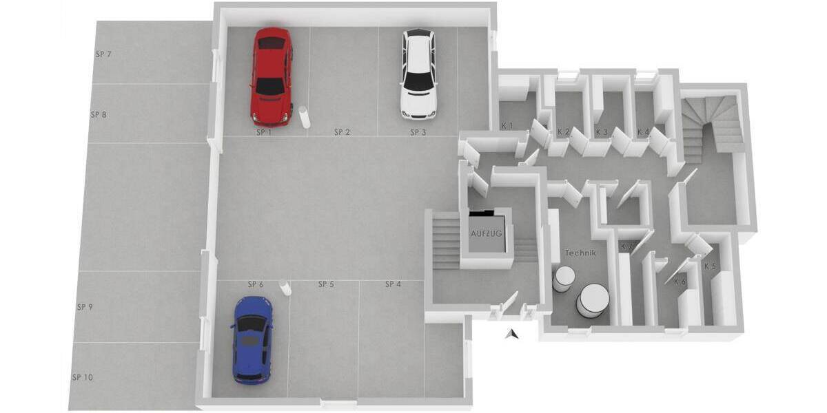 Etagenwohnung Villingen-Schwenningen Marbach - 2 Zimmer, 71 m&sup2;, 302.000&euro; | Angebot:25695897
