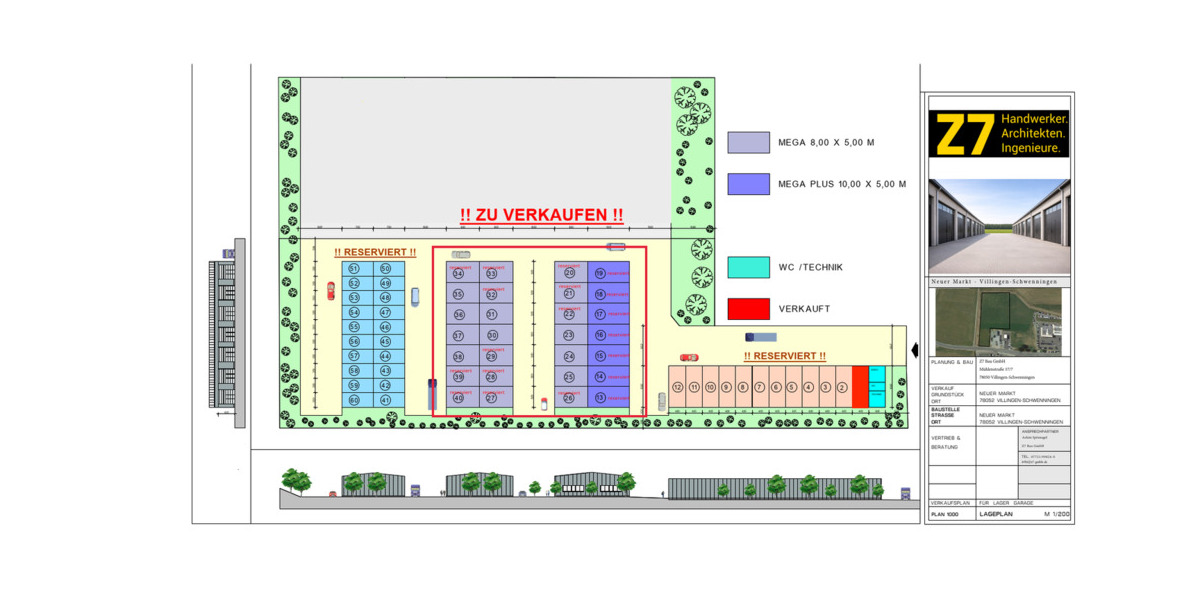 Garagen / Stellplätze Villingen-Schwenningen Villingen - 64.900&euro; | Angebot:25666415