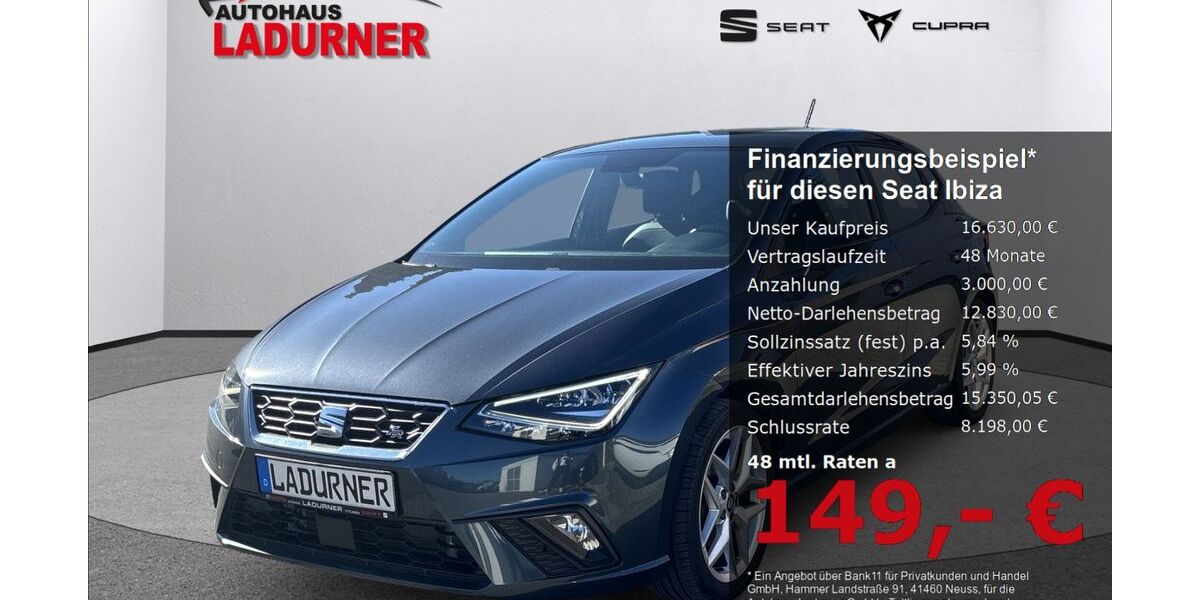 Seat Ibiza 46.650 km 16.630 &euro; Tuttlingen 78532
