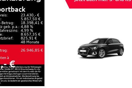 Audi A3 39.486 km 23.430 &euro; Rottweil 78628