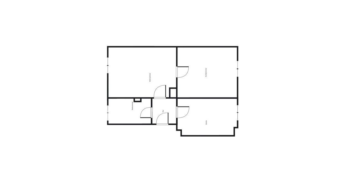 Erdgeschoßwohnung Villingen-Schwenningen Schwenningen - 2 Zimmer, 47 m&sup2;, 495&euro; | Angebot:26275667