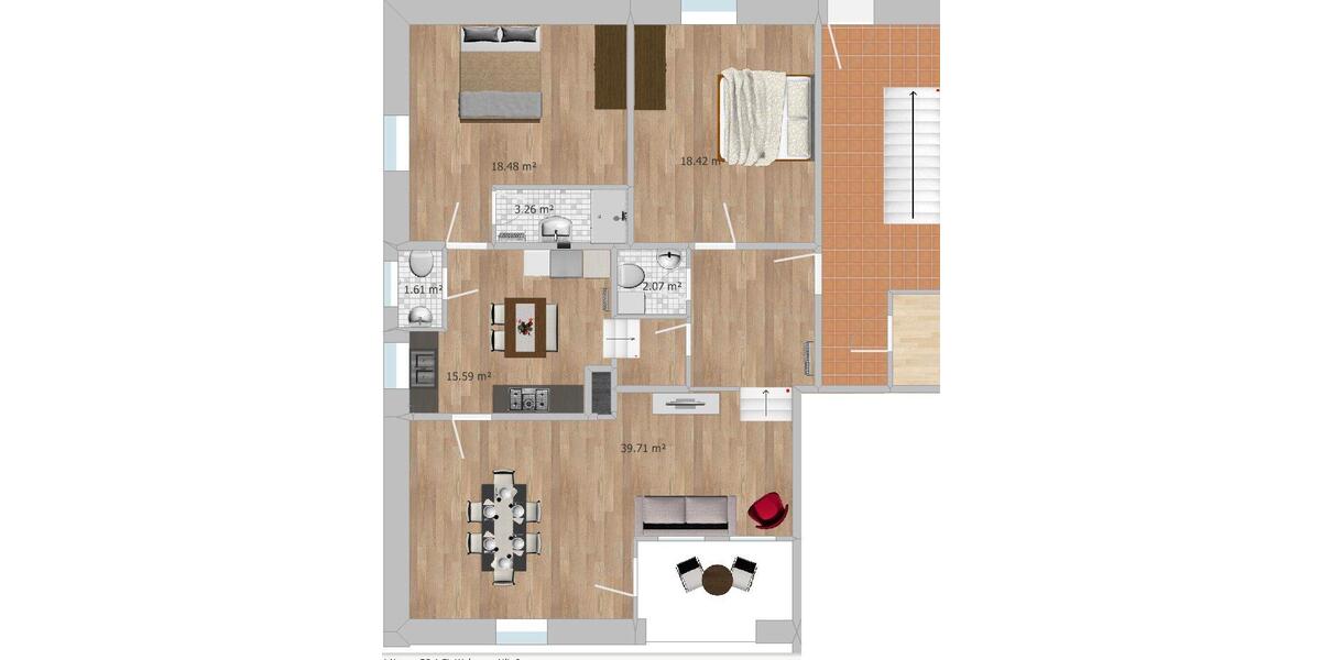 Etagenwohnung Friedenweiler - 3.5 Zimmer, 110 m&sup2;, 209.000&euro; | Angebot:26960675