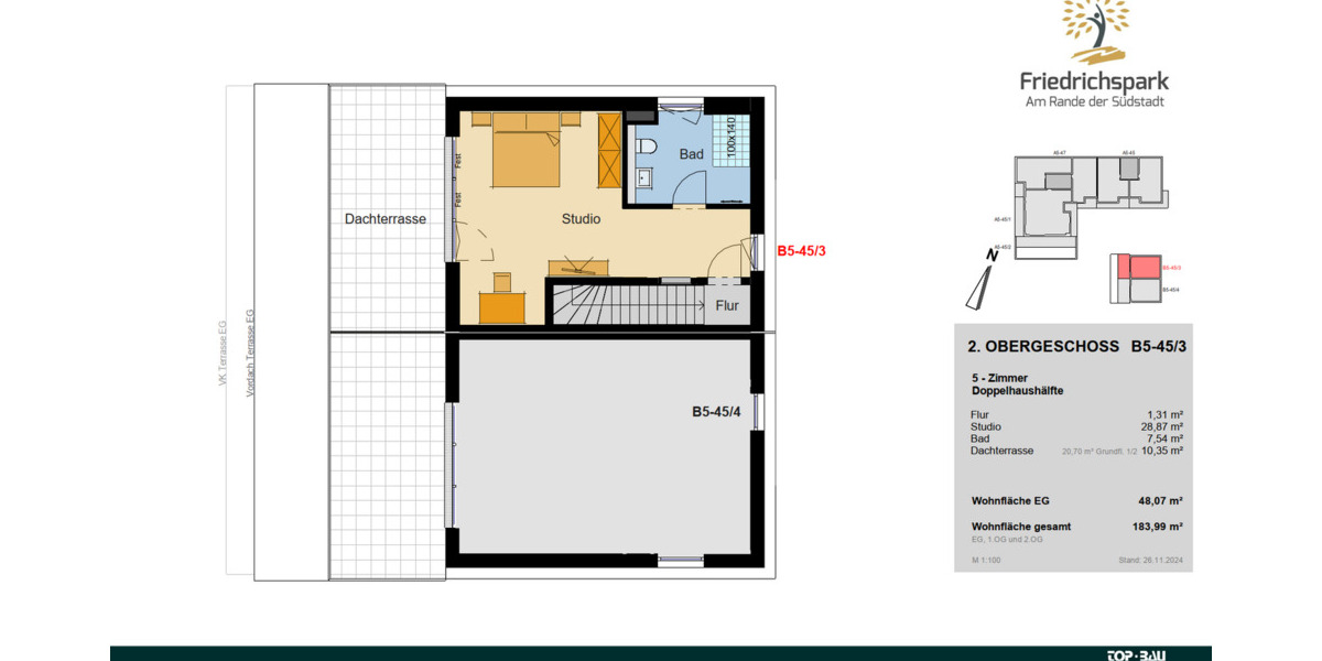 Mehrfamilienhaus, Wohnhaus Villingen-Schwenningen Villingen - 5 Zimmer, 184 m&sup2;, 826.200&euro; | Angebot:25802029