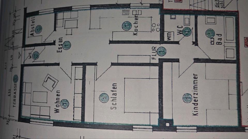 Etagenwohnung Oberndorf am Neckar - 4 Zimmer, 90 m&sup2;, 1.026&euro; | Angebot:25234564