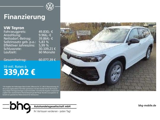 VW Tayron 18.889 km 48.760 &euro; Rottweil 78628