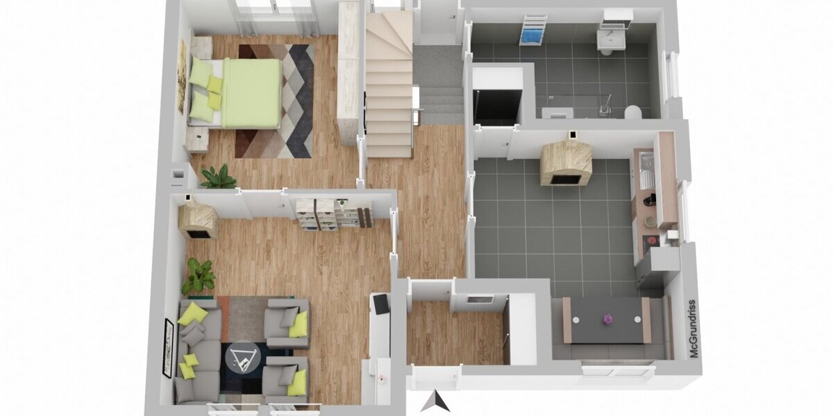 Bezaubernde Doppelhaushälfte mit liebevollen Details und Garage in Rottweil! - Doppelhaushälfte Rottweil | Angebot:23661574